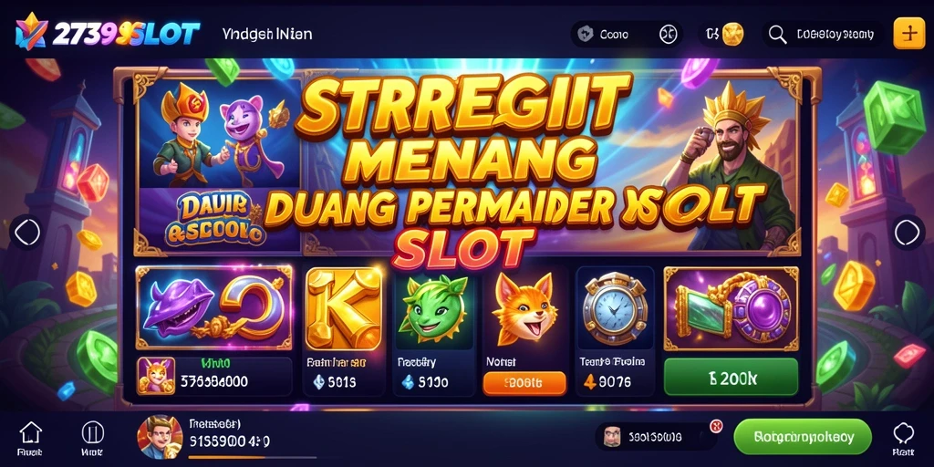 Tampilan gameplay 2739SLOT yang memikat dan strategis.