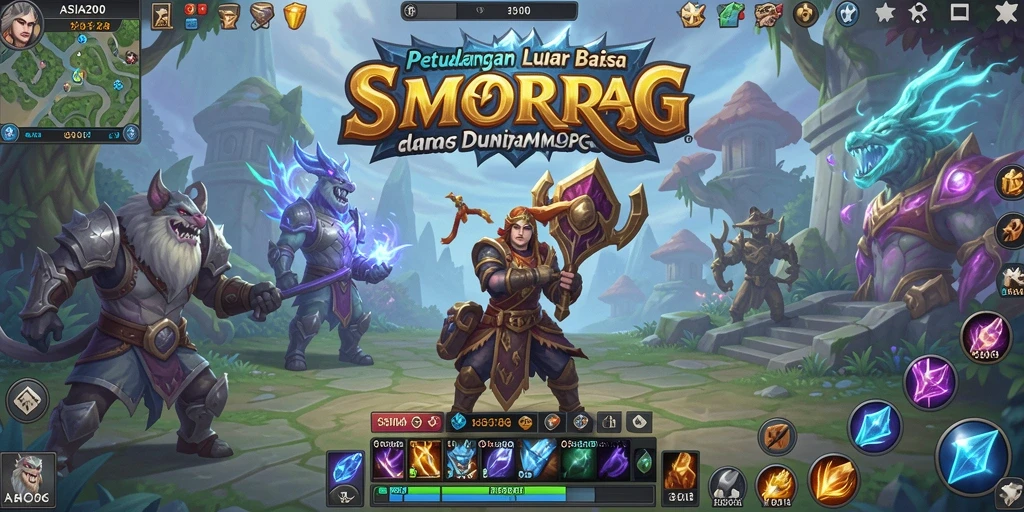 Gameplay seru dan penuh aksi dalam <strong>ASIA200</strong> dengan dunia yang luas.
