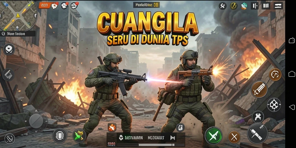 Gameplay CUANGILA yang penuh aksi dan strategi
