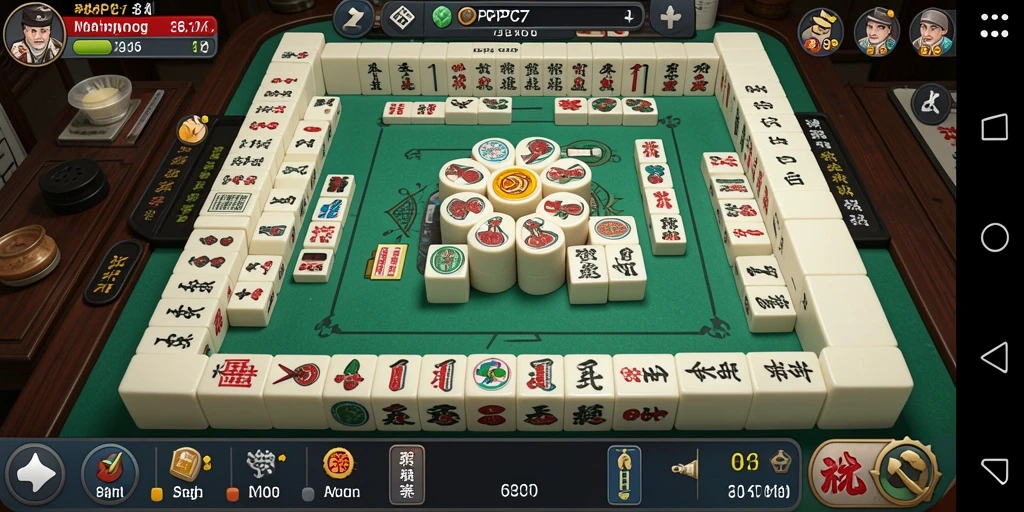 Gameplay seru Mahjong di PCPC7 yang membuat ketagihan.