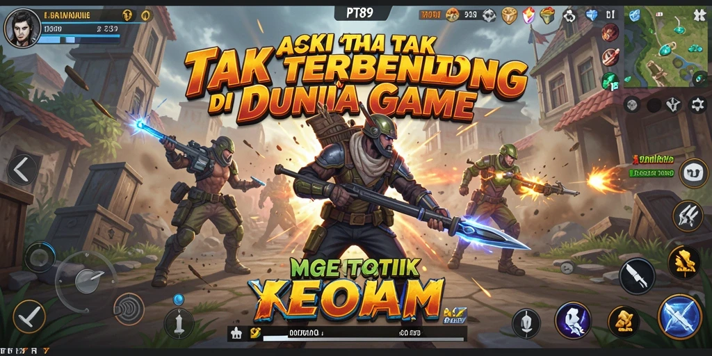 Tampilan dinamis dari gameplay PT89 yang penuh aksi dan seru.